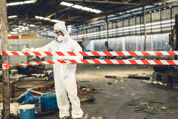 Professional Unattended Death Cleanup technician working in West Jordan, UT